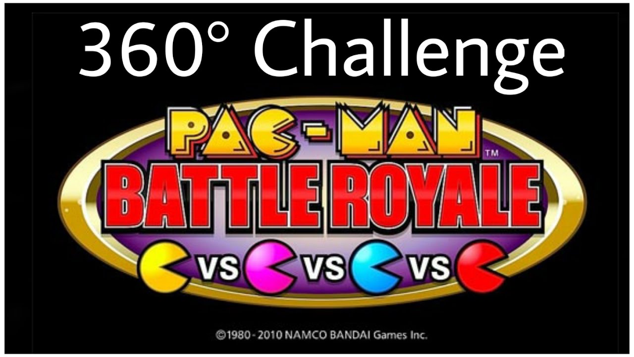 Pac-Man in 360° VR Game Arcade Challenge Battle Royale competition ...