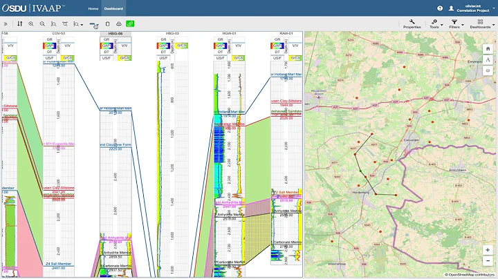 OSDU Visualized on the IVAAP Platform