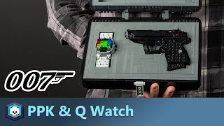 LEGO 007 🔹 LEGO Walther PPK & GoldenEye Watch!