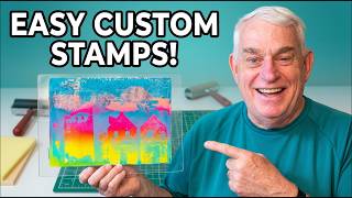 Creating Custom Foam Stamps for Gel Plate Printing