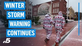 Celebrity Freezing rain, sleet cover North Texas as Winter Storm Warning continues Wealth