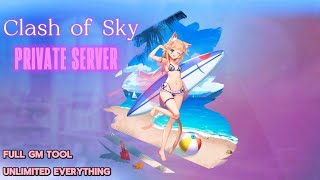 Clash of Sky Private Server Full GM Tool Unlimited Everything (Chinese Only) screenshot 5