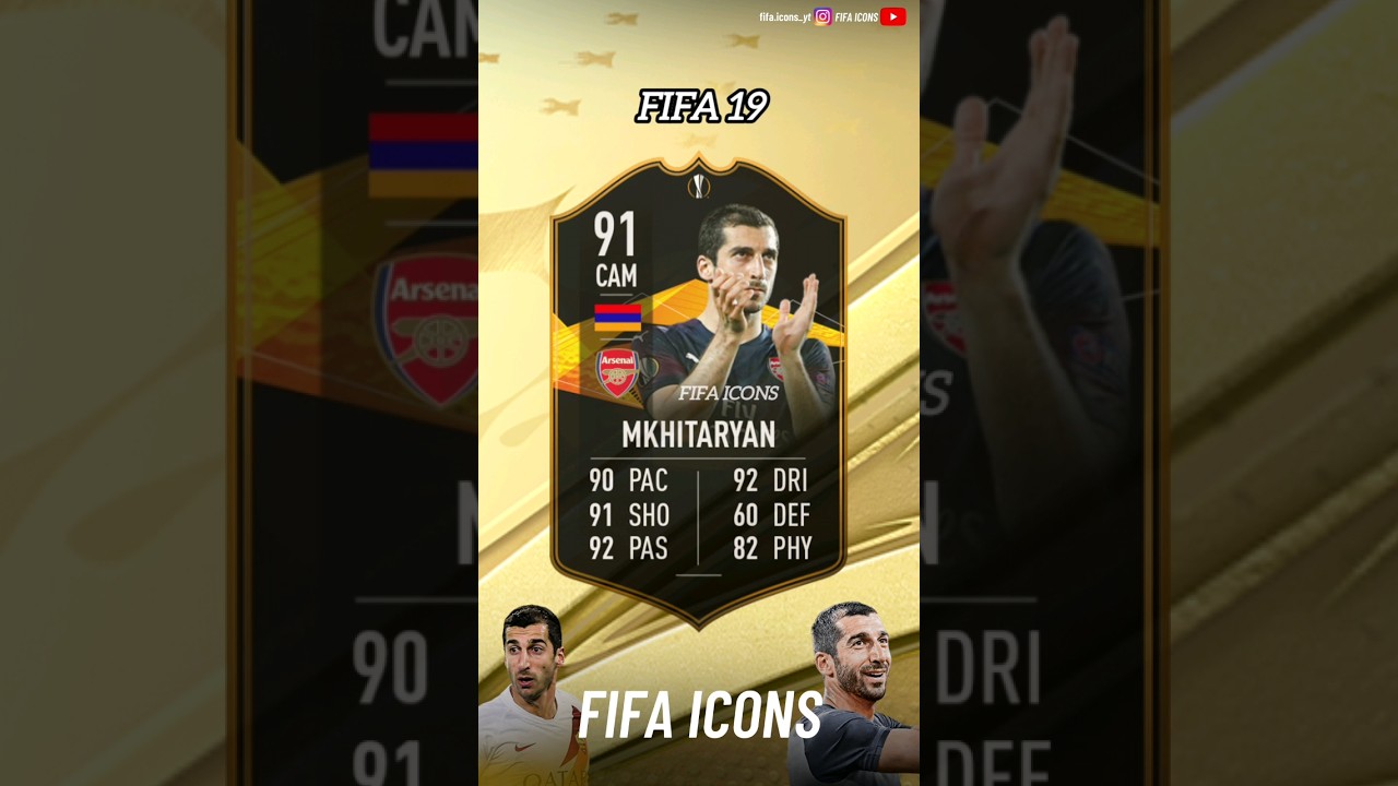 Mkhitaryan FIFA Evolution| FIFA 14 ➡️ 23