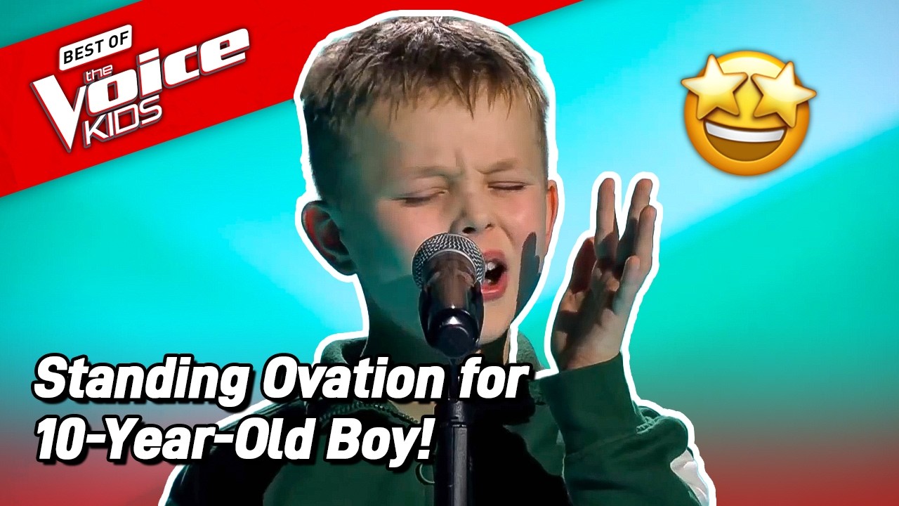 VIRAL SENSATION Bjarne Impresses Everyone on The Voice Kids 2024! 😮