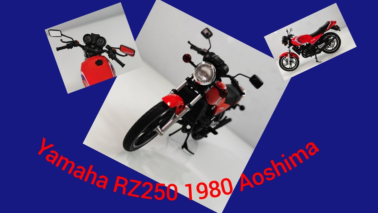 Yamaha RZ250 1980 Aoshima 1/12