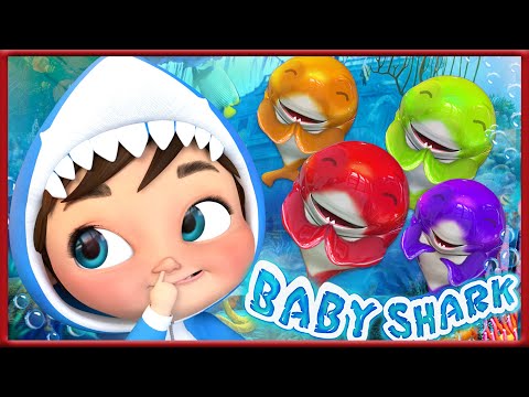 Бэби Шарк и сокровища океана｜детские стишки для малышей｜Banana Cartoon Russia -банане Мультфильм