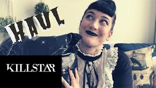 KILLSTAR UNBOXING HAUL REVIEW | GOTH ALTERNATIVE SUBCULTURE CLOTHING PIN-UP VAMP
