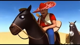 Песня мексиканского коня (Juanes - "La Camisa Negra") | AI Upscale
