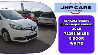 RENAULT SCENIC 1 5 DCI TT ENERY D QUE JHP CARS