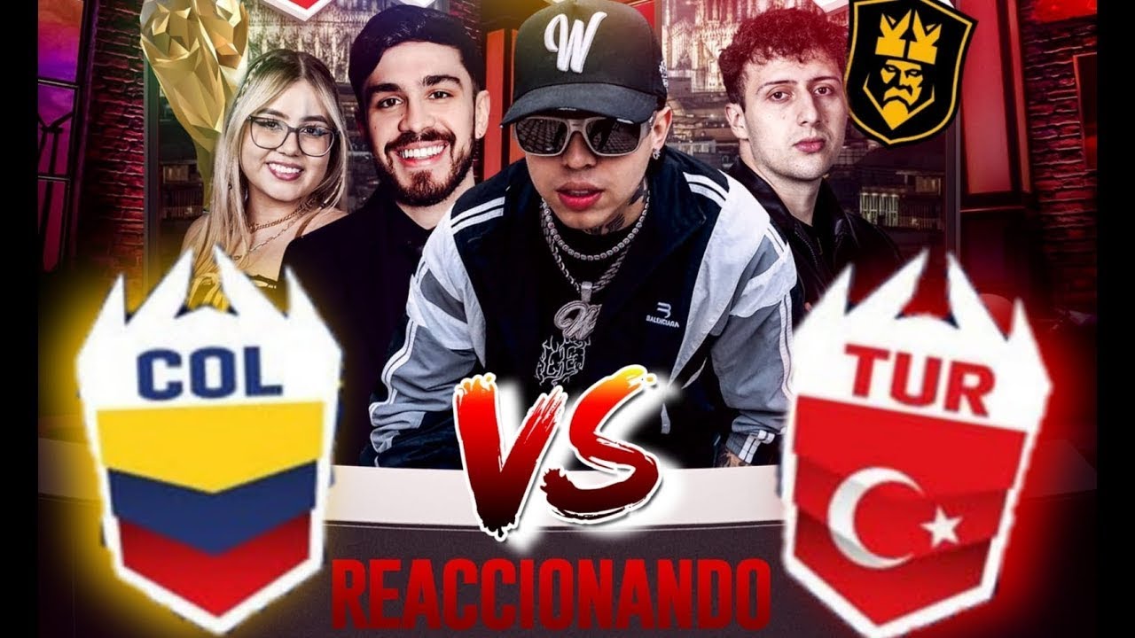 Reaccionando Westcol | Colombia vs Turquía | KINGS WORLD CUP NATIONS