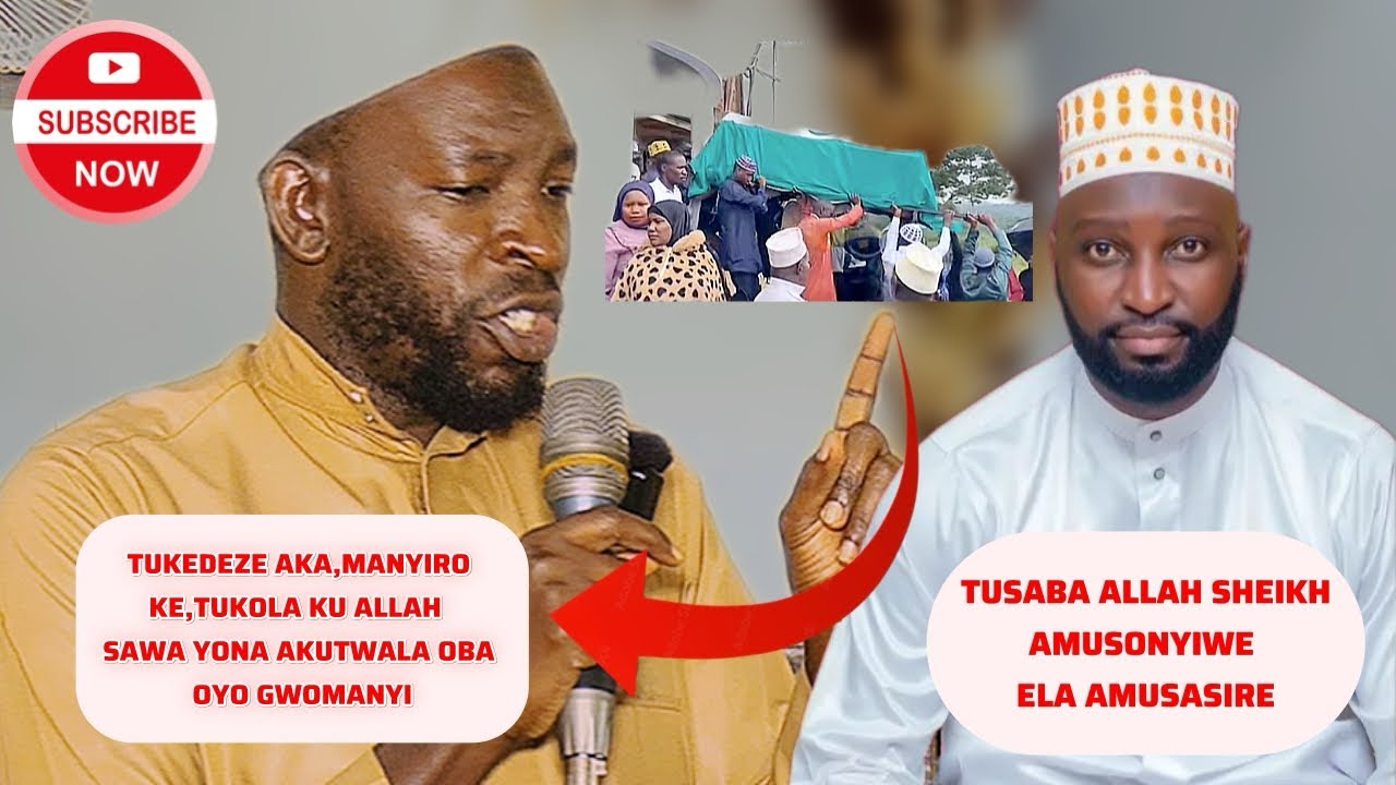 TUKEDEZE AKA,MANYIRO KE,TUKOLA KU ALLAH SHEIKH MUSA MUTYABA JUMMAH KHUTUBAH