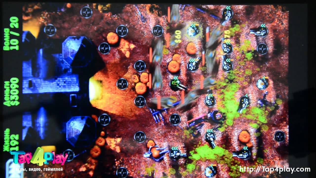 Grave Defence HD. Геймплей на Galaxy Tab Android
