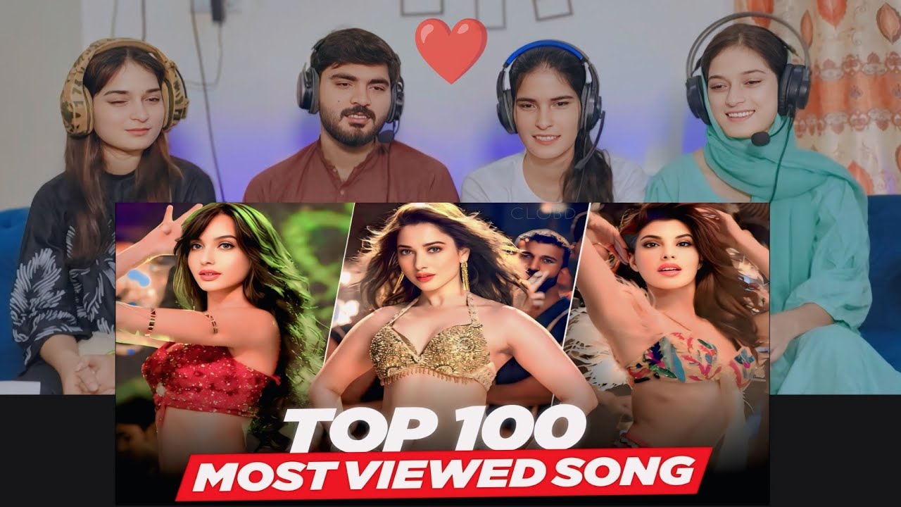 Top 100 Most Viewed Songs Reactions 