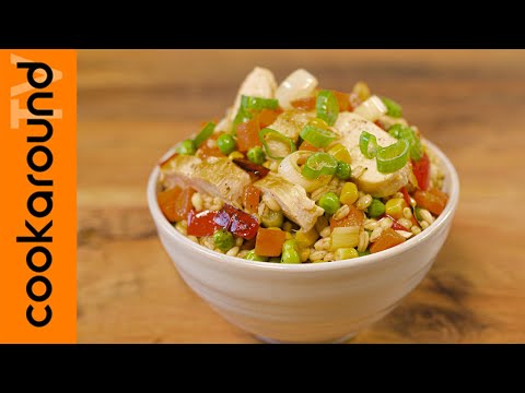 Video: Orzo Perlato Con Pollo