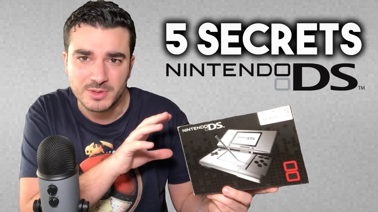 5 SECRETS CACHÉS SUR LA NINTENDO DS!