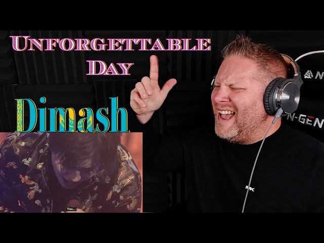 FIRST TIME REACTION to Dimash - Ұмытылмас күн (Unforgettable Day) | 2021 class=