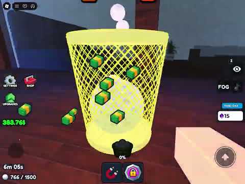 very easy level of clean the golf yard #roblox #gameplay #cleanthegolfyard
