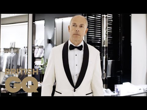 Gq Editor Dylan Jones On His White Tuxedo For Gq Men Of The Year 2017 | British Gq