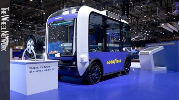 Olli Autonomous Shuttle and Goodyear DuraWeb Tires – 2019 Geneva Motor Show
