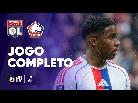 JOGO COMPLETO: LYON X LILLE | ENDRICK EM CAMPO! | LIGUE 1 2025/2026 | 20ª RODADA