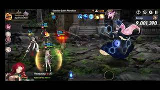Epic Seven Ancient Inheritance Floor 4:  1 Try 11mil dmg, Banshee Guild Treasure Boss