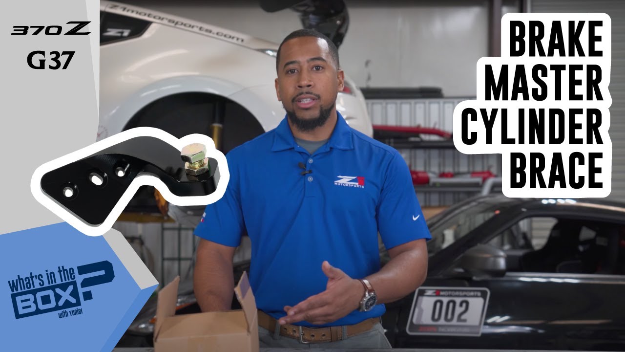 What's In The Box? 370Z/G37 Brake Master Cylinder Brace YouTube