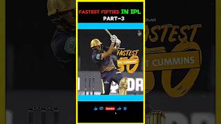 TOP 3 FASTEST 50s IN IPL HISTORY 🔥 #cricket #cricketlover #ipl #cricketshorts #rcb #telugu #kohli