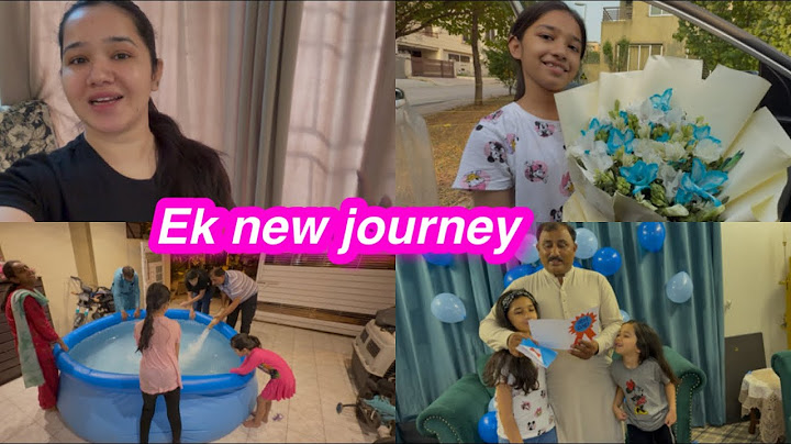 Ek new journey | happy father day | Sitara yaseen vlog