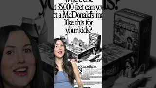 McDonald’s Happy Meals on United Airlines #nostalgia #avgeek #aviationhistory #history