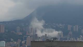 Demolición Continental Towers Medellin