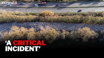 HUGE 500ft long illegal waste dump revealed as man arrested for fly-tipping spree