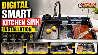 Digital Smart Kitchen Sink Install