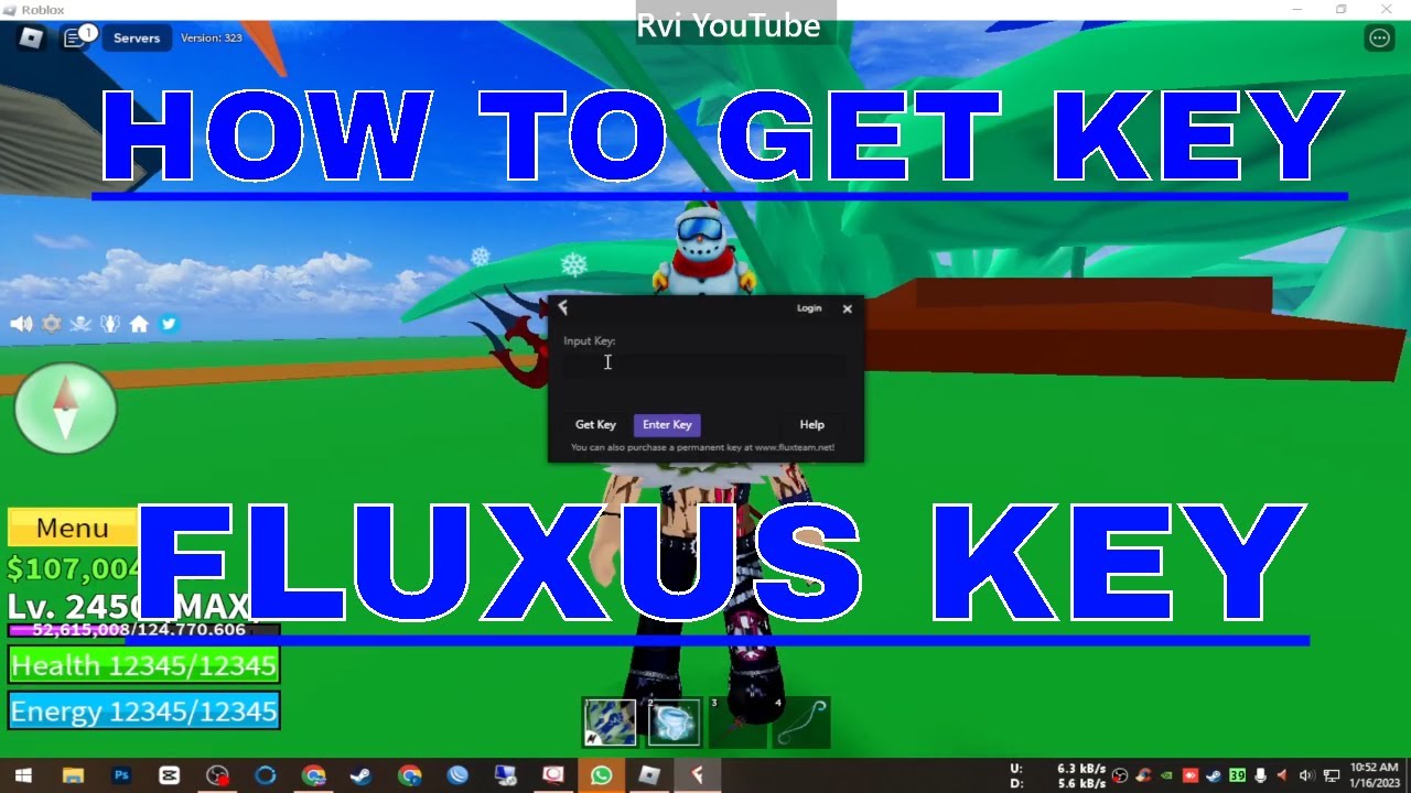 how to get a key for fluxus pc｜TikTok Search