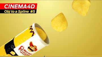 Clone Objects to a Spline in Cinema 4D #05