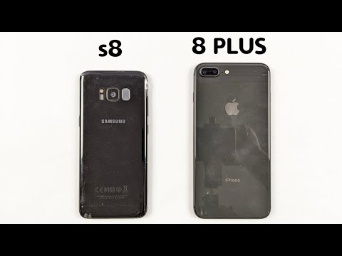 iPhone 8 Plus Vs Samsung S8 | SPEED TEST