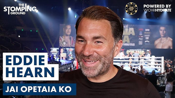 Eddie Hearn Calls Out Oleksandr Usyk For Jai Opetaia After BRUTAL David Nykia KO Victory