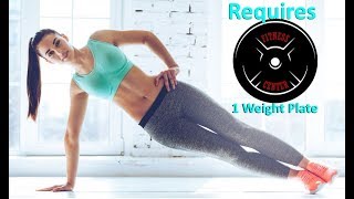 Weight Plate Abs Workout - Complete Core Workout with a Weight Plate