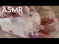 [ASMR]4種類のゴテゴテネイル✨💅でSR3Dを指かき☝️(ツンツン)