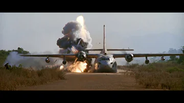 The Biggest and Best movie explosions: Air America (1990) Air Crash