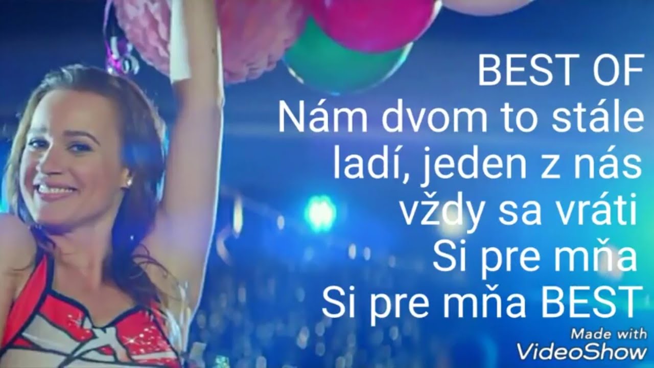 Kristína - Si pre mňa best (lyrics)
