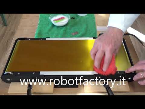 Kapton© on the Steel Roller  - How to apply it