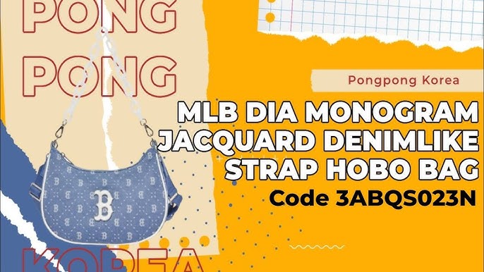 REVIEW MLB CLASSIC MONOGRAM JACQUARD SMALL BAG / TAS Code 3ABWS013N 