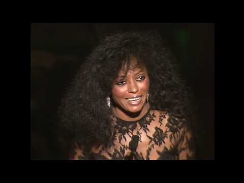 Diana Ross Inducts Holland, Dozier, Holland at the 1990 Rock & Roll Hall of Fame Induction Ceremony