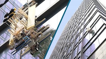 Are there now robots that can wash skyscraper windows?