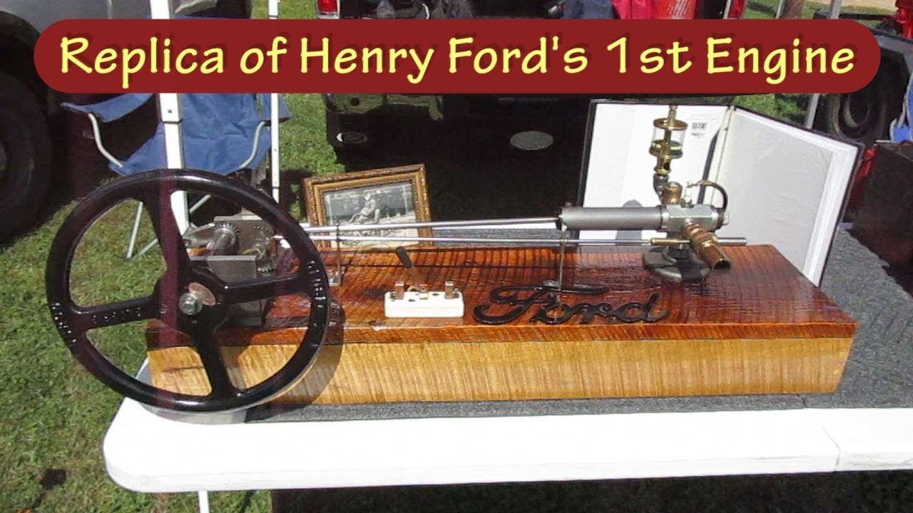 Replica of Henry Ford's 1st Engine - YouTube