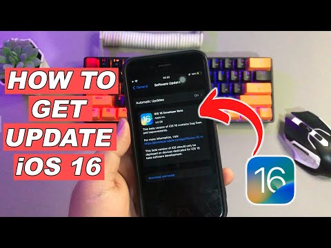   How To Get Software Update IOS 16 On IPhone All IPhone 6s 7 7