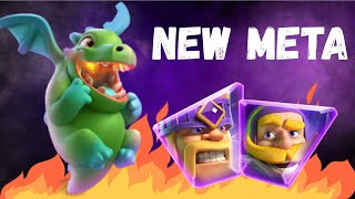 PLAYING WITH NEW META DECK CLASH ROYALE 💀