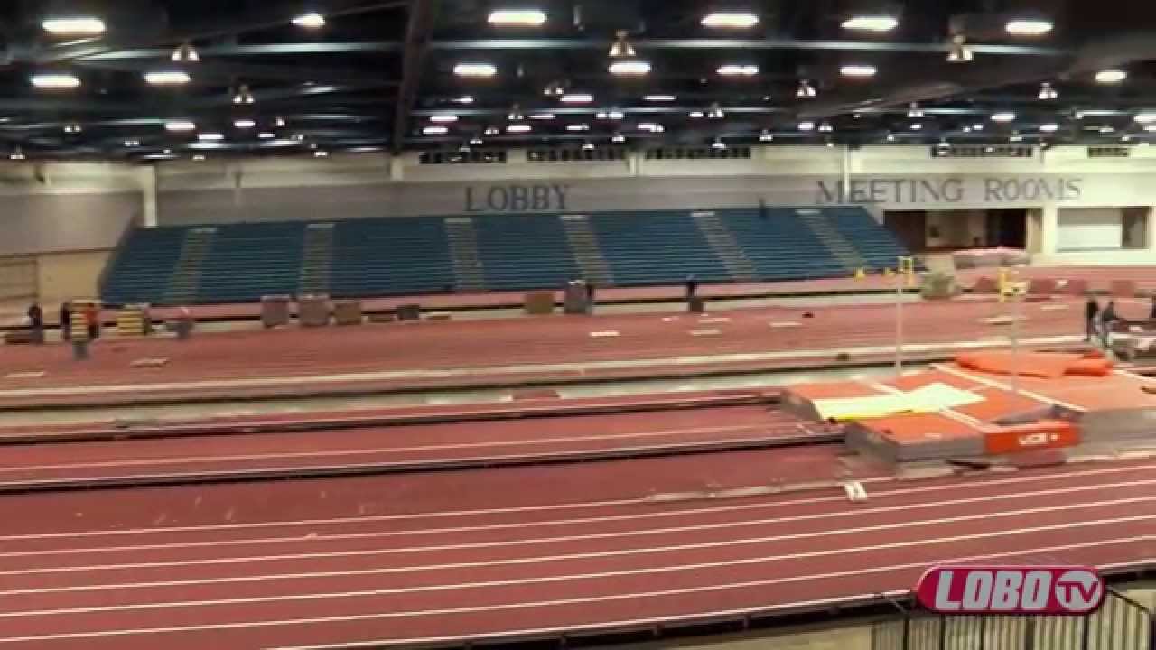 football score UNM Event Management Putting in Long Hours at Indoor Track