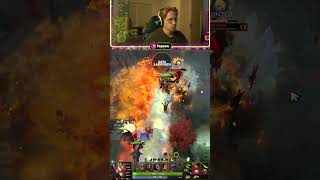 Topson is A GOD of Dodging in Dota 2 (LOOK AT THIS REACTION) #dota2 #gaming #outplay