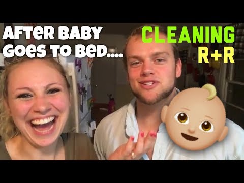 Fall Evening Routine: Clean with me after the baby's down